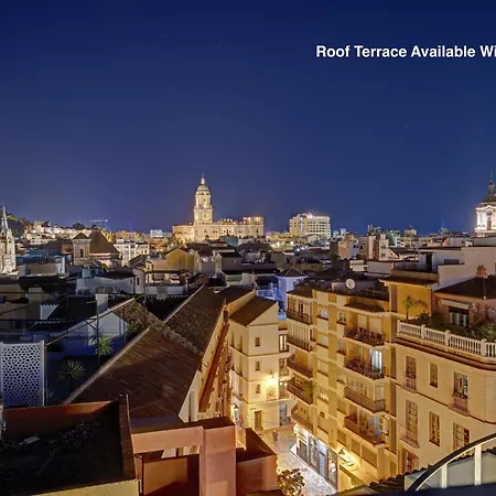 Penthouse Tribuna Center By Seric,15' Walking To The Apartment Málaga